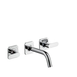 Axor Citterio M - Mitigeur de lavabo encastré, installation à 3 trous, chrome 34313000