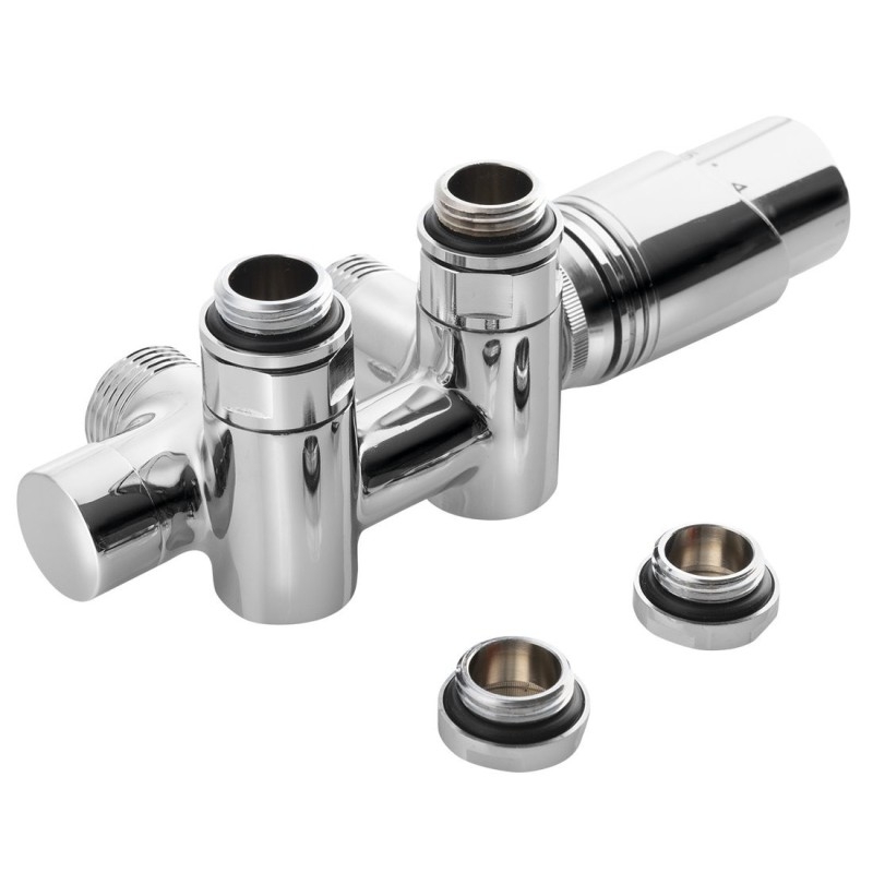 WICHER COMBI thermostatic valve set for middle connection 50mm, chrome WICHER COMBI thermostatic valve set for middle connection 50mm, chrome
