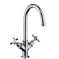 Axor Montreux - Mélangeur de lavabo à deux robinets, chrome 16502000 Axor Montreux - Mélangeur de lavabo à deux robinets, chrome 16502000