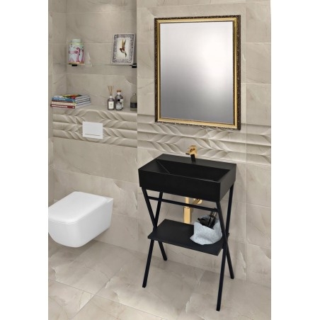 FERRO piédestal avec lavabo 600x880x420m m