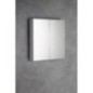 Armoire à miroir NEON, double miroir, 600x665mm, blanc