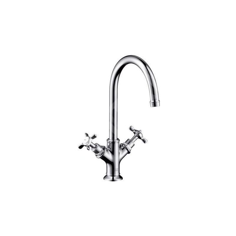 Axor Montreux - Mélangeur de lavabo à deux robinets, chrome 16506000