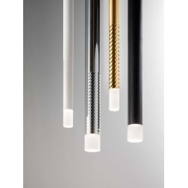 PUCCINI Pendentif LED Lampe, 8W, 900x40mm, noir