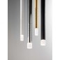 PUCCINI Pendentif LED Lampe, 8W, 900x40mm, noir