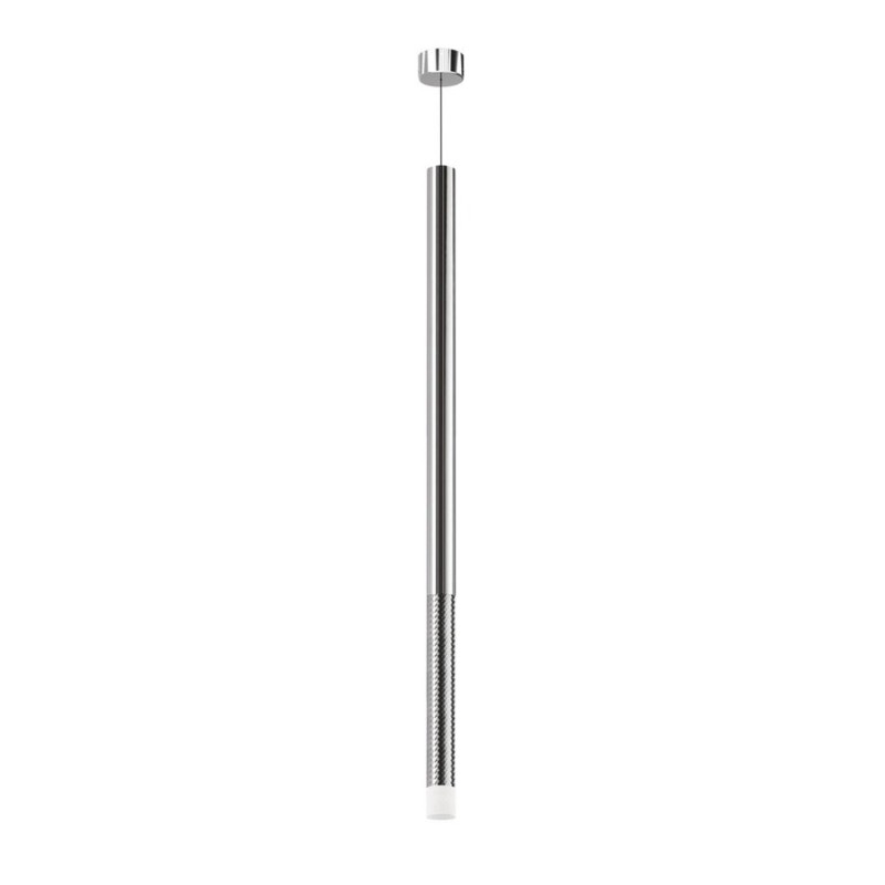 PUCCINI Pendentif LED Lampe, 8W, 900x40mm, chrome
