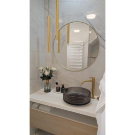 PUCCINI Pendentif LED Lampe, 4W, 600x40mm, or