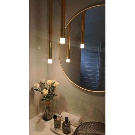 PUCCINI Pendentif LED Lampe, 4W, 300x40mm, or
