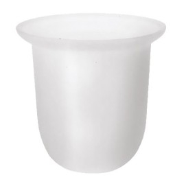 Porte brosse de toilette de l'espace X-ROUND/Trend-i/X-STEEL, XS301, verre glacé
