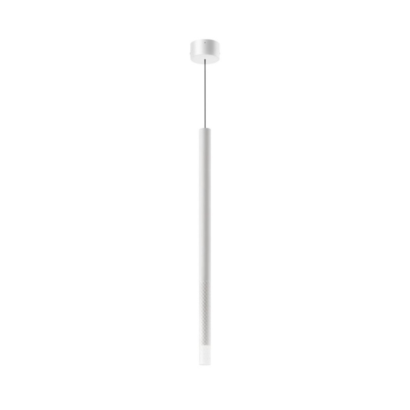 PUCCINI Pendentif LED Lampe, 2W, 500x25mm, blanc