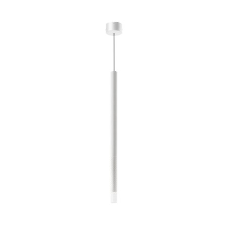 PUCCINI Pendentif LED Lampe, 2W, 500x25mm, blanc
