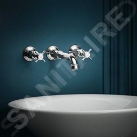 Axor Montreux - Mitigeur de lavabo encastré, installation à 3 trous, chrome 16532000