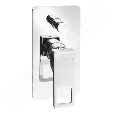 Sapho Forata - Mitigeur encastré, pour 2 sorties, chrome FT042
