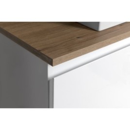 ALTAIR planche sous lavabo 58x45,2 cm, empereur chêne
