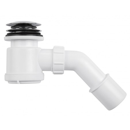 Siphon dia. 50mm, DN50, chrome