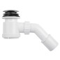Siphon dia. 50mm, DN50, chrome