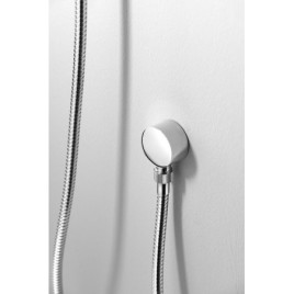 BARON Douche en béton Set avec un seul levier Mixer Tap, 2 Outlets, Chrome