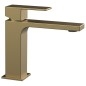 Robinet mélangeur de lavabo CUBEMIX sans déchets, tapis d'or Robinet mélangeur de lavabo CUBEMIX sans déchets, tapis d'or