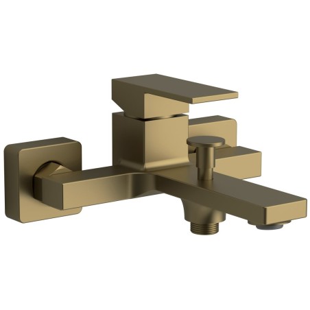 CUBEMIX robinet de mélangeur de bain caché, tapis d'or