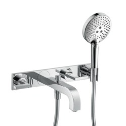 Axor Citterio - Mitigeur de baignoire encastré, installation à 3 trous, chrome 39442000