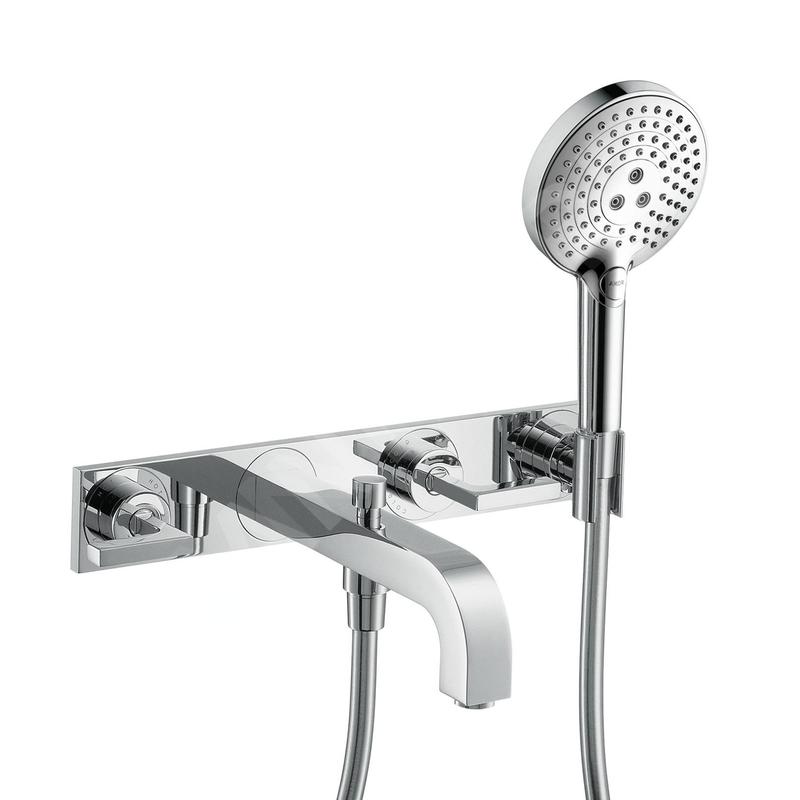 Axor Citterio - Mitigeur de baignoire encastré, installation à 3 trous, chrome 39442000