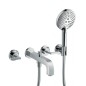 Axor Citterio - Mitigeur de baignoire encastré, installation à 3 trous, chrome 39448000