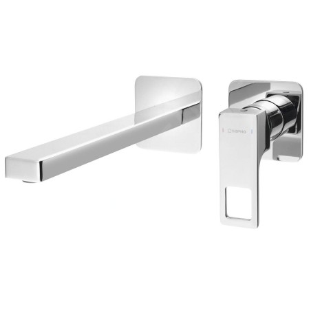 Sapho Forata - Mitigeur de lavabo encastré, installation à 2 trous, chrome FT118