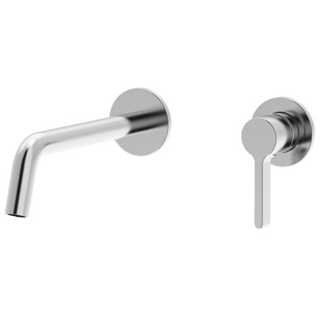 ICONIC dissimulé 2 trous robinet de mélangeur de lavabo, chrome