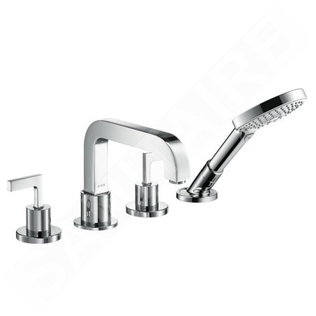 Axor Citterio - Mitigeur de baignoire, installation à 4 trous, chrome 39446000