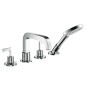Axor Citterio - Mitigeur de baignoire, installation à 4 trous, chrome 39446000