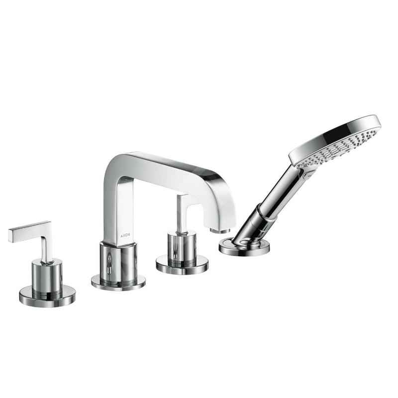 Axor Citterio - Mitigeur de baignoire, installation à 4 trous pour plage de carrelage, chrome 39454000