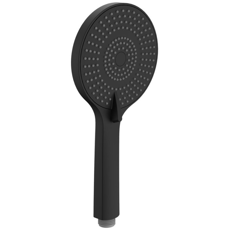 Douche à main, 3 modes, Ø 120 mm, ABS/noir mat Douche à main, 3 modes, Ø 120 mm, ABS/noir mat