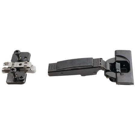 BLUM Hinge, surcouverte, fermeture douce, couvertures, onyx noir