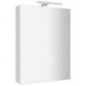 GRETA armoire miroir incl. Lumière LED, 60x70x14cm, blanc mat GRETA armoire miroir incl. Lumière LED, 60x70x14cm, blanc mat
