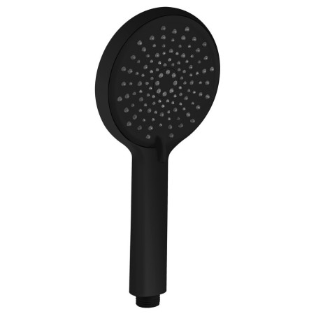 Douche de massage à la main, 4 fonctions, dia. 120mm, ABS/noir mat