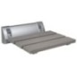 RAVO Siège douche pliant 32x32,5cm, WPC, gris