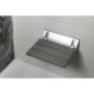 RAVO Siège douche pliant 32x32,5cm, WPC, gris