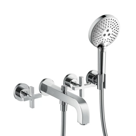 Axor Citterio - Mitigeur de baignoire encastré, installation à 3 trous, chrome 39447000