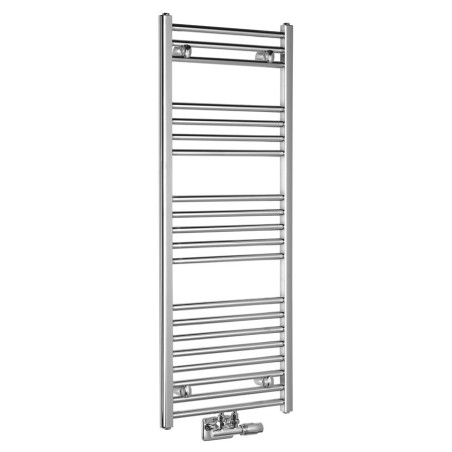 ALYA radiateur salle de bain droite 400x1188mm, connexion centrale, chrome