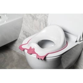 Siège de toilette pour enfants DUCK, rose