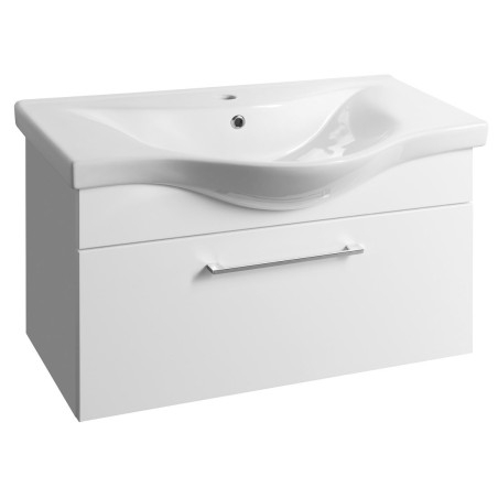 AKIRA Vanity Unité 74,5x42x34cm, blanc