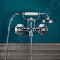 Axor Montreux - Mélangeur de baignoire avec deux robinets, chrome 16540000