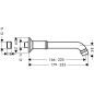 Axor Montreux - Bec de baignoire, chrome 16541000