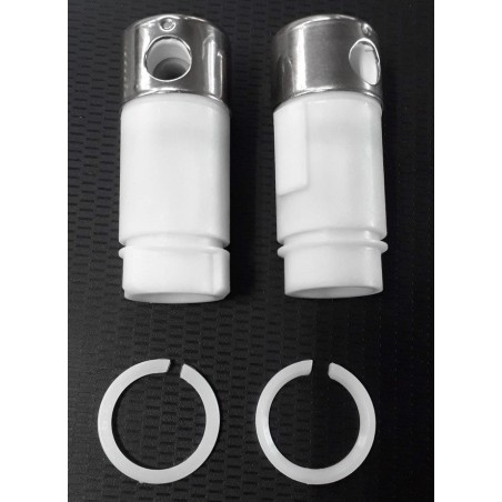 Charnières pour siège toilette (602457)