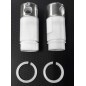 Charnières pour siège toilette (602457)