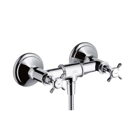 Axor Montreux - Mitigeur de douche avec 2 robinets, chrome 16560000