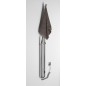 Radiateur de serviette électrique DUOPASSO avec minuteur, 122x1700mm, 45 W, chrome