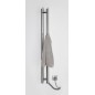 Radiateur de serviette électrique PAPINADO, 109x1200mm, 40W, chrome