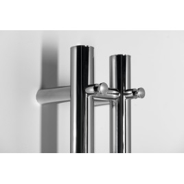 Radiateur de serviette électrique PAPINADO, 109x1200mm, 40W, chrome