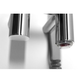 Radiateur de serviette électrique PAPINADO, 109x1200mm, 40W, chrome