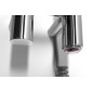 Radiateur de serviette électrique PAPINADO, 109x1200mm, 40W, chrome